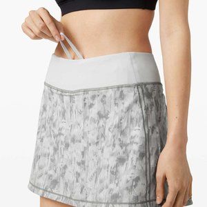 Lululemon Pace Rival Skirt (Tall) - City Breeze Alpine White